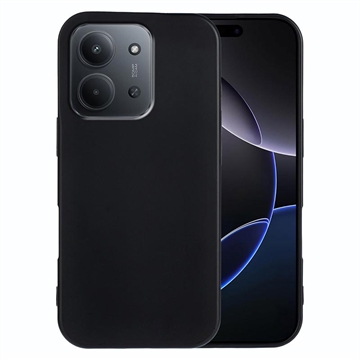 Coque Xiaomi Redmi 15C 4G/Poco C85 4G en silicone antichoc - Noire