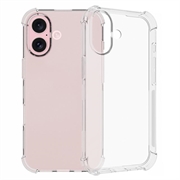 Coque iPhone 16 en TPU Antichoc - Transparente