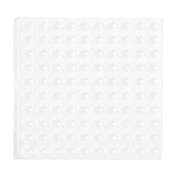 Amortisseurs de meubles en silicone - 100 Pcs. - Transparente