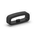 Support de bracelet de montre en silicone - Noir