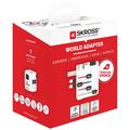 Skross 4-in-1 World Travel Adapter Pro - Blanc