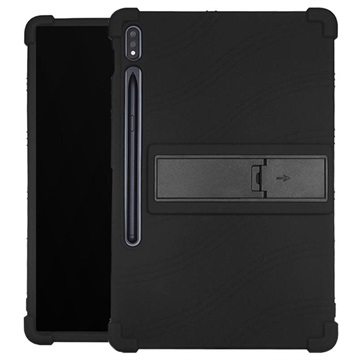 Étui Samsung Galaxy Tab S7+ en Silicone Slide-Out Séries - Noir