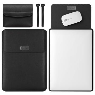 Manchon de protection universelle Slim Fit 3-en-1 pour Tablet/Laptops - 13" - Noir