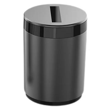 Cendrier de voiture intelligent à infrarouge avec ouverture/fermeture automatique et lumière LED - Gris