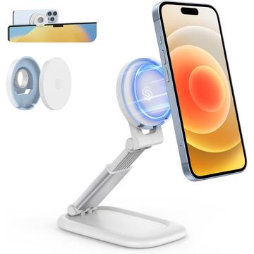 Support magnétique pliable Sodi BM310 Capture - Compatible MagSafe - Blanc
