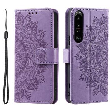 Étui Portefeuille Sony Xperia 1 VI Mandala Série