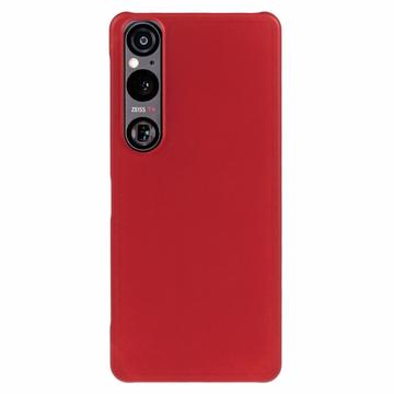 Coque Sony Xperia 1 VI en Plastique Caoutchouté - Rouge