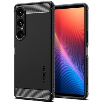 Coque Sony Xperia 1 VII en TPU Spigen Rugged Armor - Noire