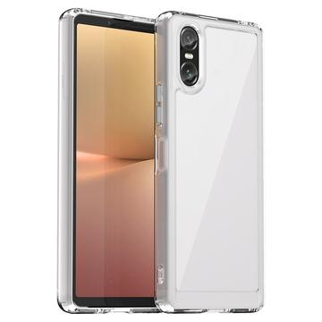 Coque Hybride Sony Xperia 10 VI Résistante aux Rayures - Transparente