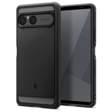 Coque Sony Xperia 10 VII en TPU Spigen Rugged Armor - Noire