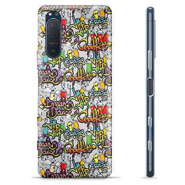 Coque Sony Xperia 5 II en TPU - Graffiti