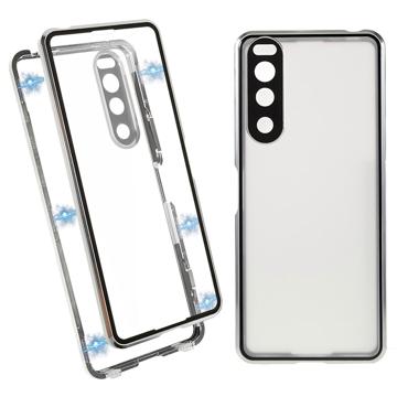 Coque Magnétique Sony Xperia 5 IV avec Dos en Verre Trempé