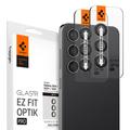 Protecteur d'Objectif Samsung Galaxy S24/S23 5G/S23+ 5G Spigen Glas.tR Ez Fit - Noir