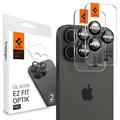 Protecteur d'Objectif iPhone 16 Pro/16 Pro Max Spigen Glas.tR Ez Fit Optik Pro