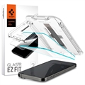 Protecteur d'Écran iPhone 14 Pro Max Spigen Glas.tR Ez Fit - 2 Pièces