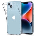 Coque iPhone 14 en TPU Spigen Liquid Crystal - Transparente