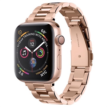 Bracelet Apple Watch 9/8/SE (2022)/7/SE/6/5/4/3/2/1 Spigen Modern Fit - 41mm/40mm/38mm - Rose Doré