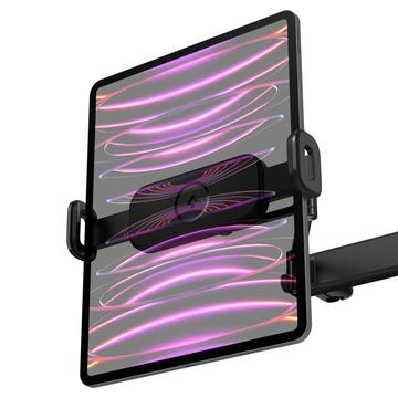 Spigen OneTap UTS45 Support universel pour tablette sur l\'appui-tête de la voiture - Noir