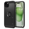 Coque iPhone 15 Plus Spigen Tough Armor Mag - Noire