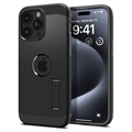 Coque iPhone 15 Pro Spigen Tough Armor Mag - Noire