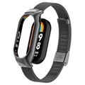 Xiaomi Smart Band 8 Bracelet en Maille d'Acier Inoxydable avec Étui - Noir