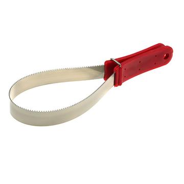 Grattoir à sueur de cheval en acier inoxydable à dents