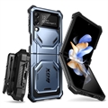 Coque Hybride Samsung Galaxy Z Flip4 Supcase i-Blason Armorbox - Bleue