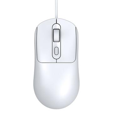 T-WOLF G580 Souris filaire avec grille antidérapante 3D - Blanc