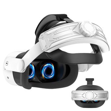T2 Elite Sangle de tête pour Meta Quest 3S - Bandeau souple et ajustable