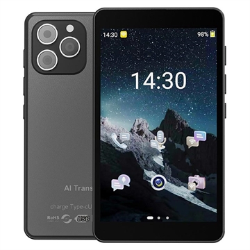 Appareil de traduction IA T22 avec ChatGPT, 142 langues - 5.5" - Noir