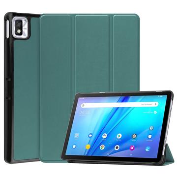 Étui à Rabat Smart TCL Tab 10s - Série Tri-Fold - Vert