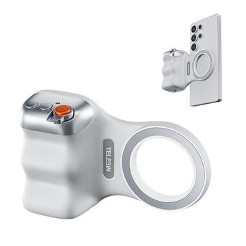 TELESIN Poignée de caméra Bluetooth compatible MagSafe - Certifiée MFi