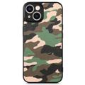 Coque Hybride iPhone 14 Plus Camouflage - Vert