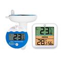 TS-PL07 Thermomètre sans fil pour piscine avec récepteur d'intérieur
