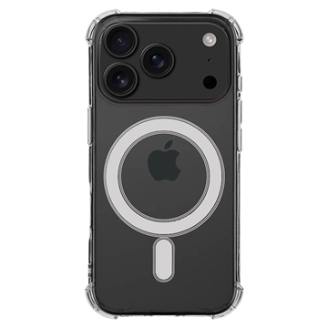 Coque iPhone 17 Pro Tactical MagForce Plyo avec coins renforcés et MagSafe - Transparente