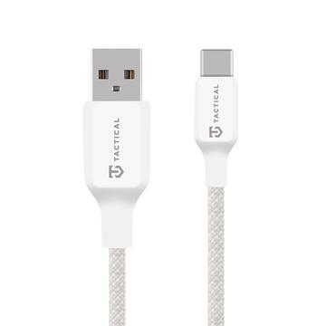 Câble USB-A / USB-C Tactical Stitch Thread - 1m, 15W - Blanc