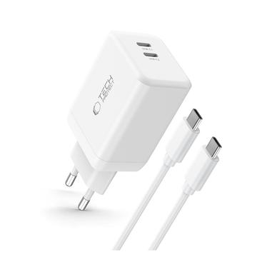 Tech-Protect Chargeur USB-C 45W GAN - iPhone 17 Pro Max, Air, iPad Pro 13 2025