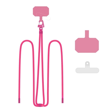 Sangle pour smartphone Tech-Protect C5S CrossBody - Rose fluo