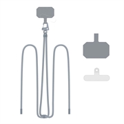 Sangle pour smartphone Tech-Protect C5S CrossBody - Gris acier