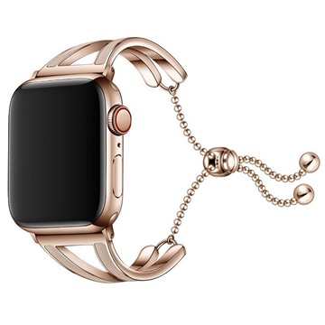 Bracelet Apple Watch Series 9/8/SE (2022)/7/SE/6/5/4/3/2/1 Tech-Protect Chainband - 41mm/40mm/38mm - Doré