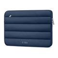 Tech-Protect Étui en peluche pour ordinateur portable 13"-14" - Bleu marine