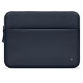 Housse pour ordinateur portable Tech-Protect avec poche pour accessoires - 15 à 16 pouces - Bleu marine