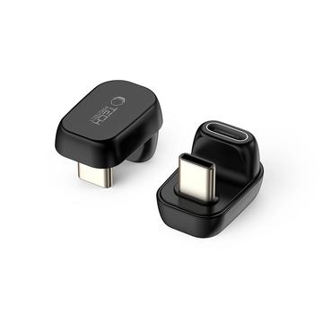 Tech-Protect UltraBoost AA04 40Gbps Angle Adaptateur USB-C - Noir