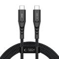 Câble USB-C Tech-Protect Ultraboost UB11T - PD 240W/QC 4.0, 2m - Noir