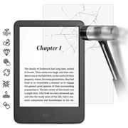 Protecteur d'Écran Amazon Kindle (2022) en Verre Trempé - Case Friendly - Transparente