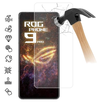 Protecteur d\'Écran Asus ROG Phone 9 Pro en Verre Trempé - Case Friendly - Transparente