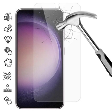 Protection d\'écran Samsung Galaxy S25 Edge avec déverrouillage par empreinte digitale - Clair