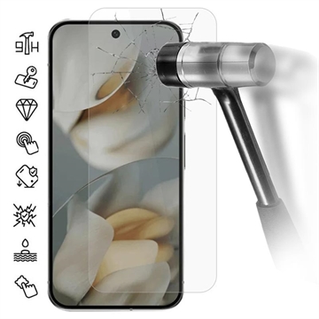 Protecteur d\'écran Google Pixel 10 Pro XL en verre trempé - 9H - Case Friendly - Transparente