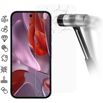 Protecteur d\'Écran Google Pixel 9a en Verre Trempé - Case Friendly - Transparente