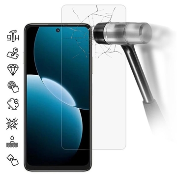 Protecteur d\'écran Huawei Enjoy 80 en verre trempé - 9H - Case Friendly - Transparente